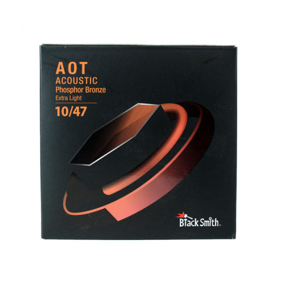 BLACKSMITH ACOUSTIC GUITAR STRINGS 1047 PHOSPHOR BRONZE EXTRA LIGHT